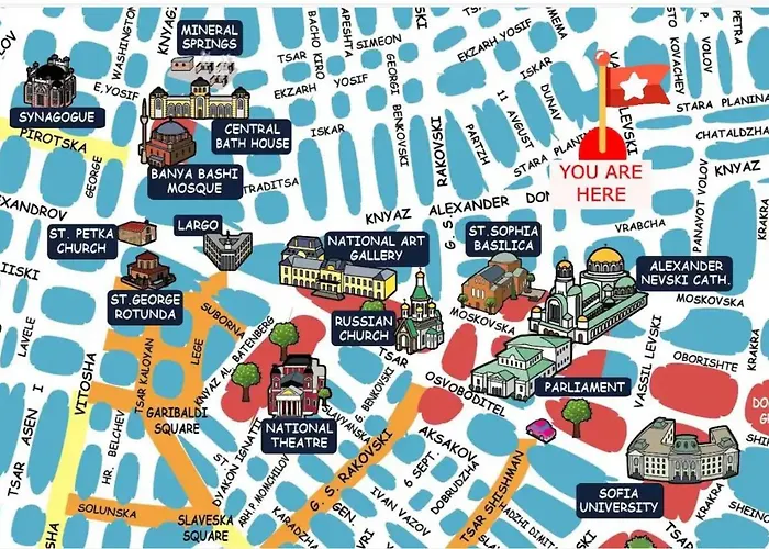 Modern 4 Min Walk From Alexander Nevski Apartment