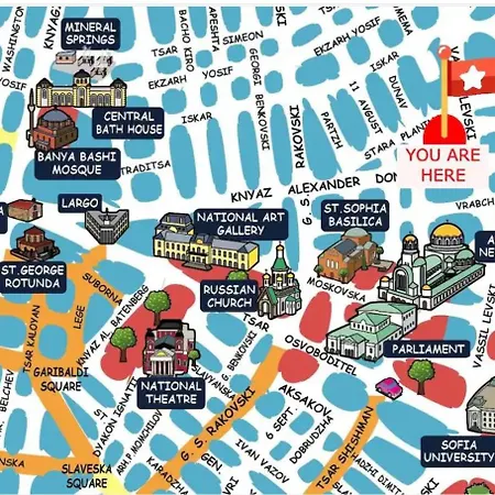 Modern 4 Min Walk From Alexander Nevski 公寓