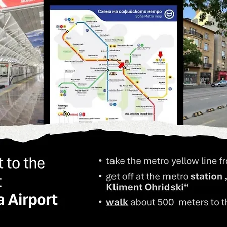 Апартаменты Modern 4 Min Walk From Alexander Nevski София